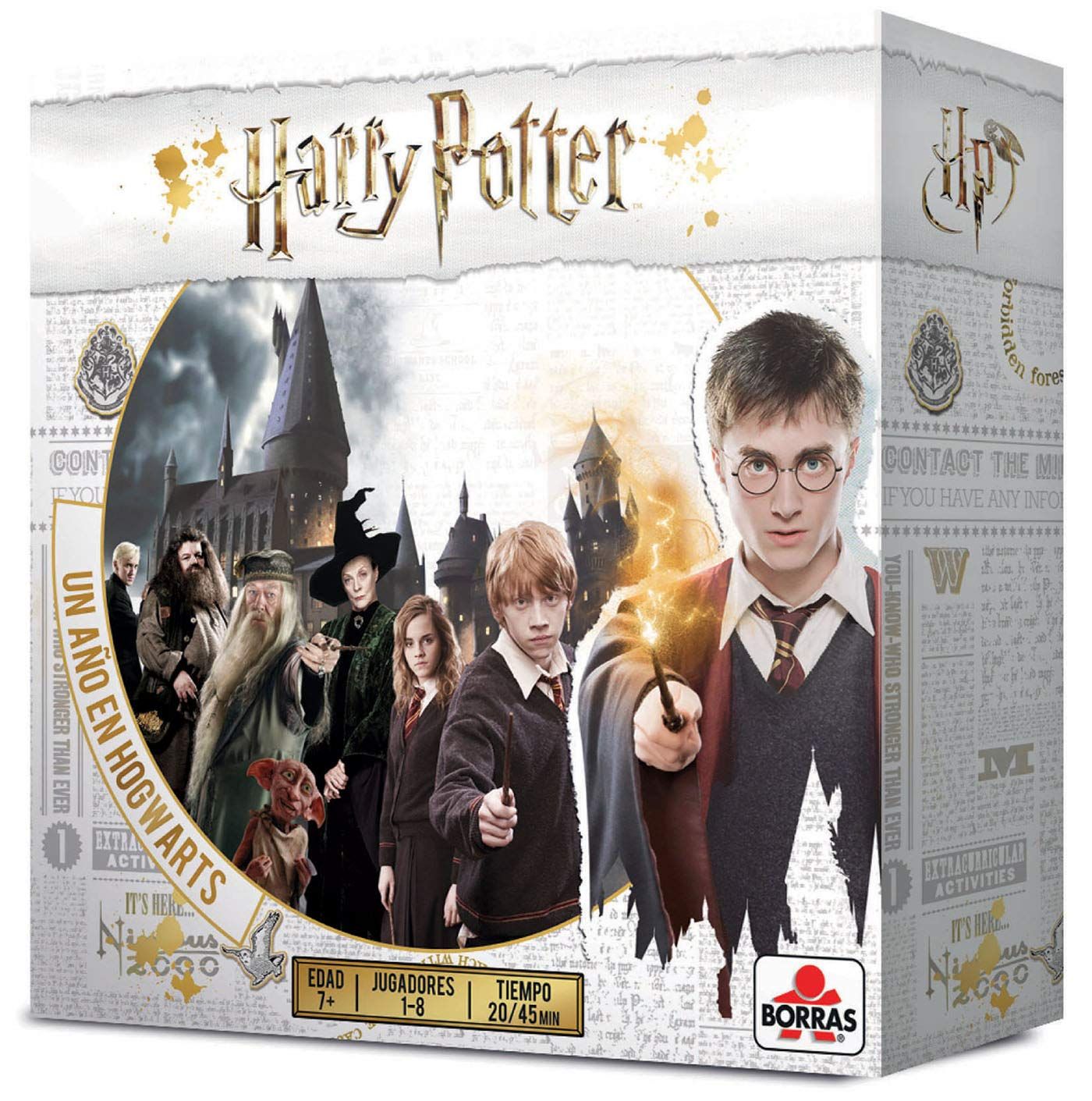 哈利·波特棋盘游戏:霍格沃茨一年 Juego de Mesa Harry Potter un Año en Hogwarts