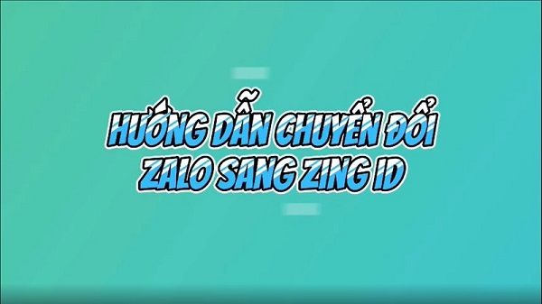 如何从 Zalo 账户转账至 Zing 的说明