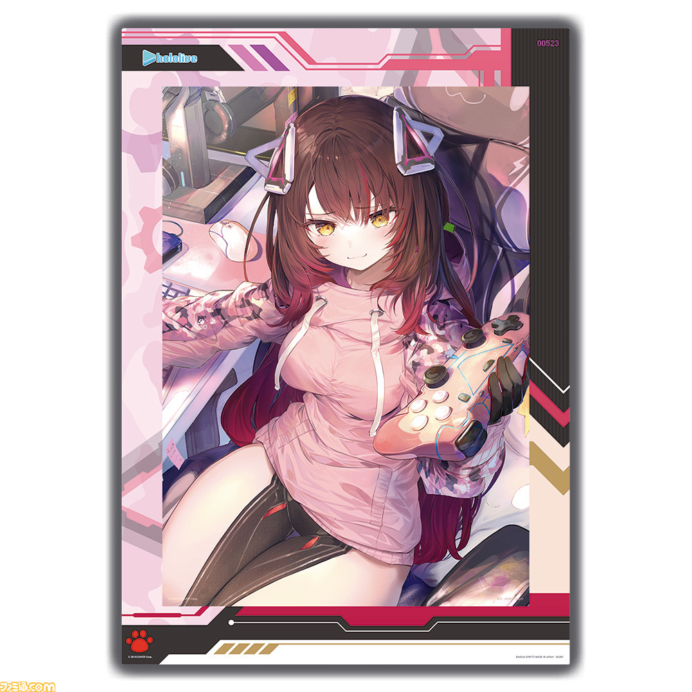 [Hololive]一番签今天（1/12）发布。 Roboko-san 和 Aki Rosenthal 色彩缤纷、精美的海报不容错过。