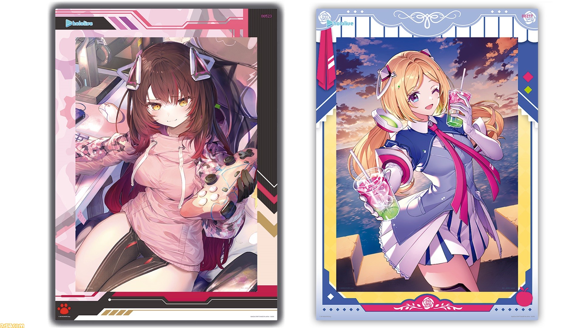 [Hololive]一番签今天（1/12）发售。视觉板由 Roboko 和 Aki Rosenthal 等 10 人绘制。 Chokonokko 人物也有 | Famitsu.com 了解有关游戏和娱乐的最新信息