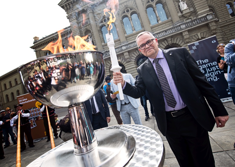 Vögtlin con la antorcha | Foto: Stev Bonhage