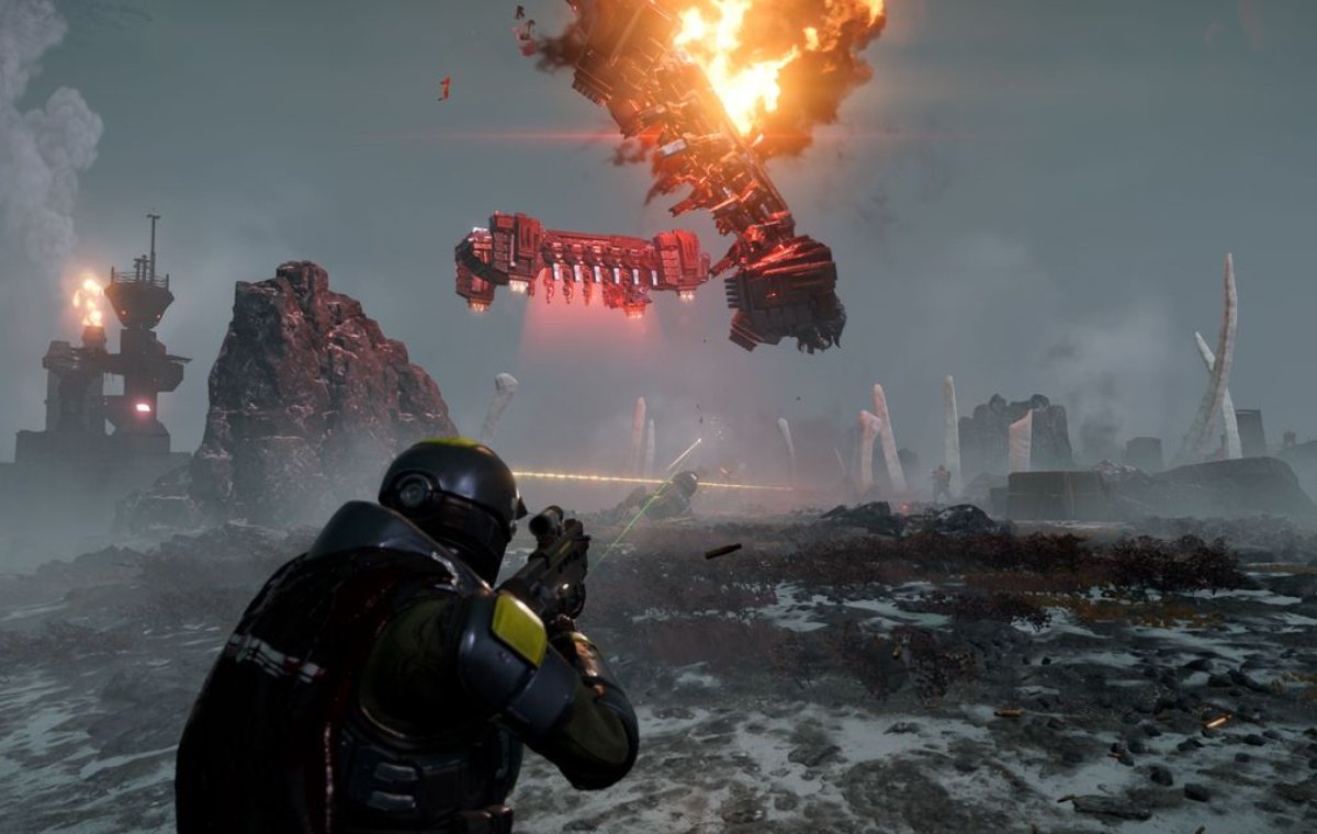 《Helldivers 2》再次成为英国本月最畅销游戏 • Digikala Mag