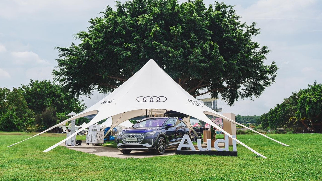 在风格野餐日与首度亮相的「Q4 Sportback e-tron」来场试乘约会！全新车款见证Audi台湾更完整的纯电阵容！ | Vogue Taiwan