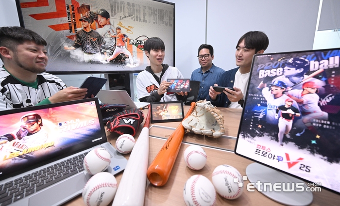 Com2uS 正在测试棒球比赛更新 - 电子时报